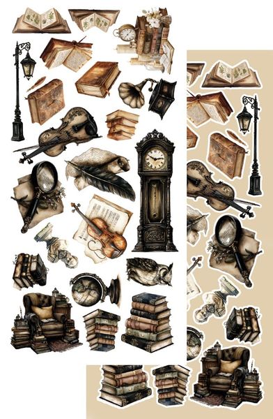 Extras to Cut - In the library