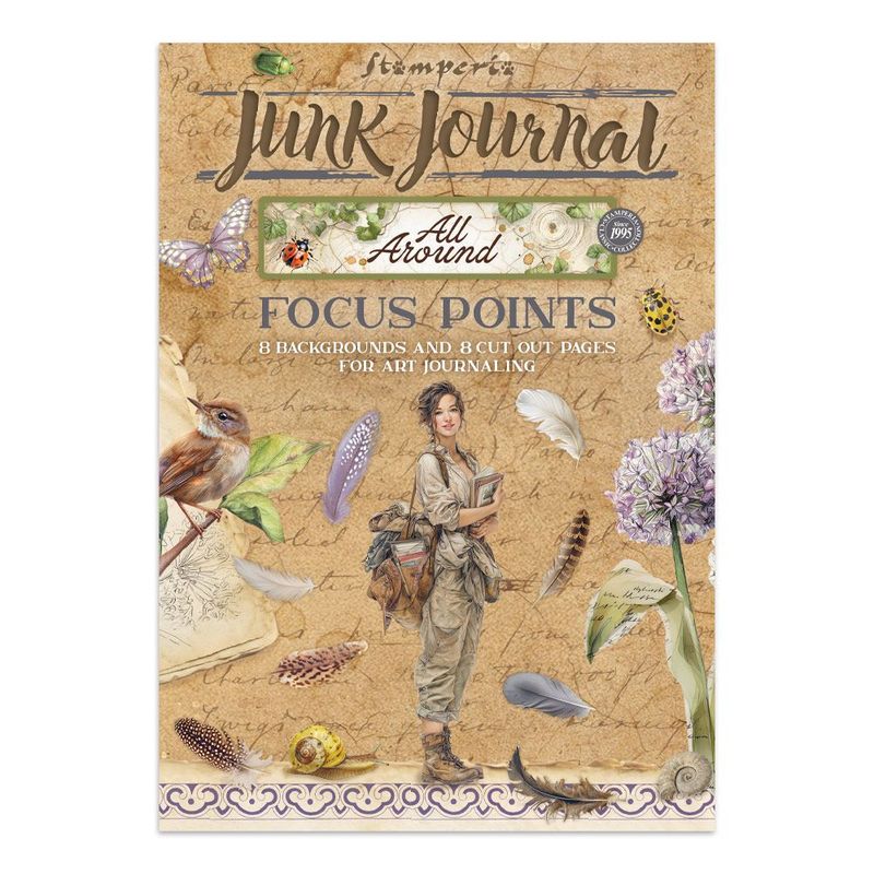 All Around Junk Journal A5 Focus Points