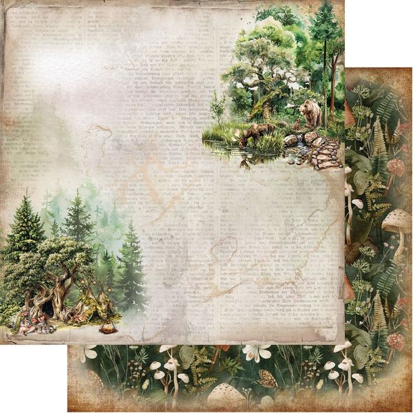 Alchemy Of Art - Friends of the forest  6x6"