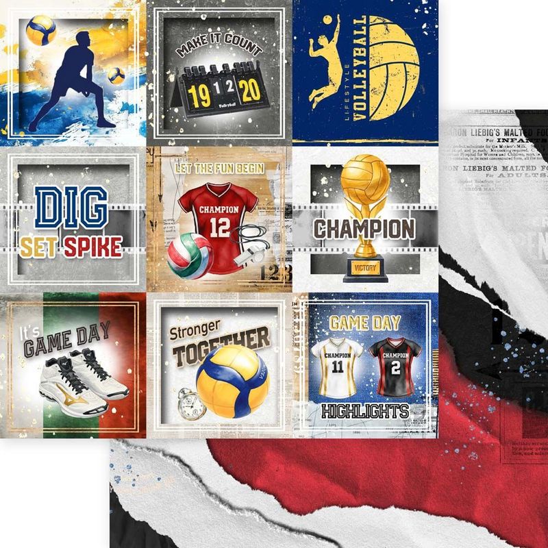 Volleyball - Memory Place Collection Pack 12