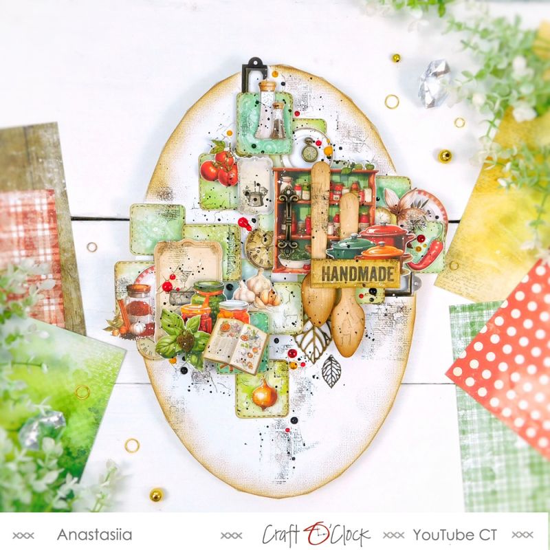 KITCHEN MODE - A SET OF PAPERS 8x8