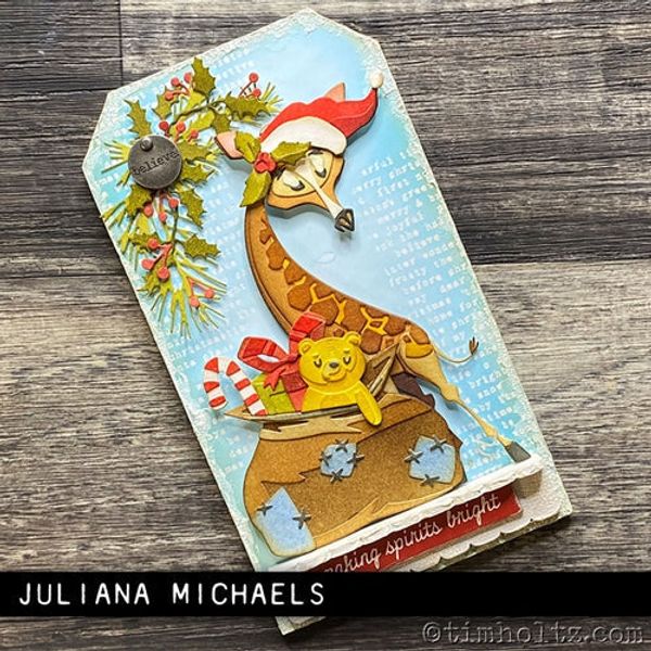 Thinlits Colorize Die Gertrude (10pcs) by Tim Holtz