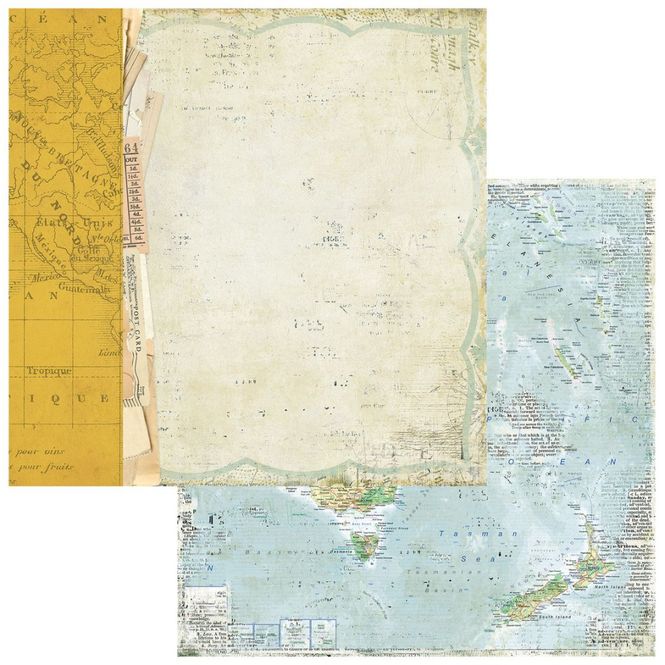 Hovedbilde Travel Diaries - Vintage Map