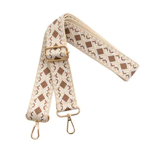 Hovedbilde Skulderreim Beige/hvit 130cm