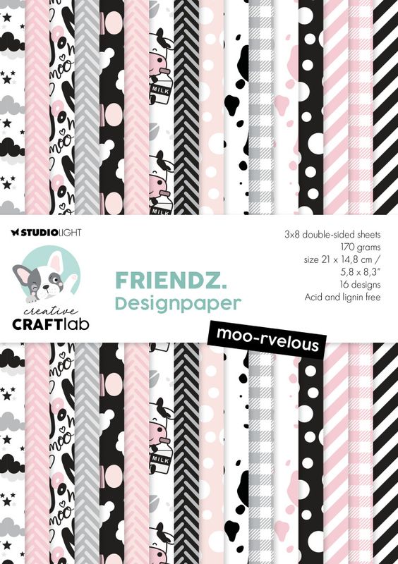 Friendz Design Paper Moo-Rvelous