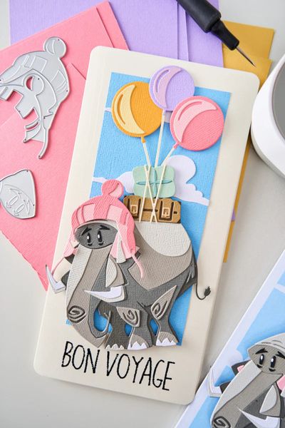 Thinlits Mini Colorize Die Clarence (11pcs) by Tim Holtz
