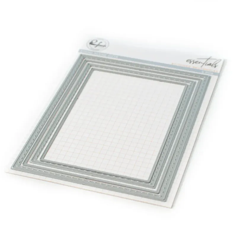 Essentials: Stitched Rectangles Die Set