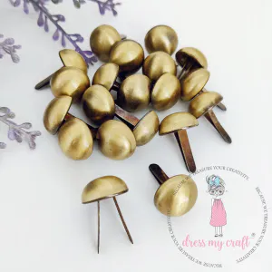 Hovedbilde Antique Bronze Brads - 15 MM