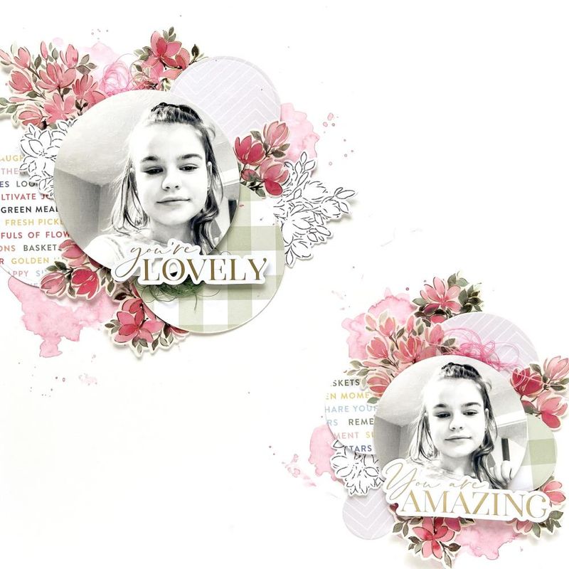 Artistic Magnolias - stempel