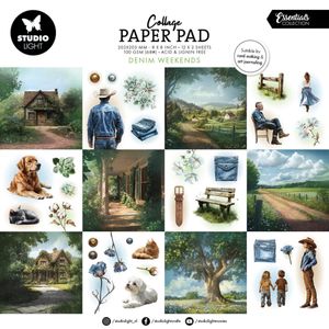 Hovedbilde Denim Weekends 8x8 Inch ...