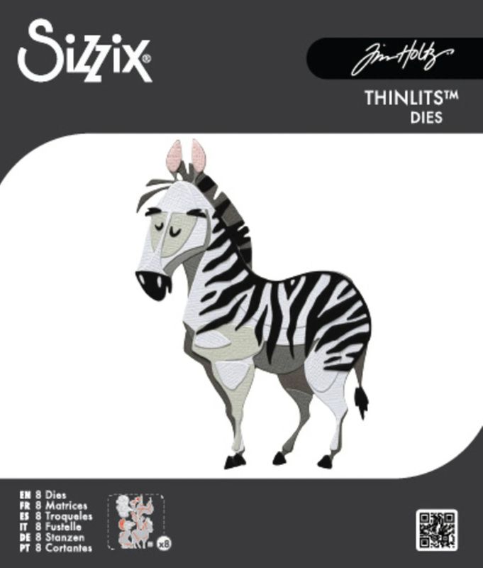 Thinlits Colorize Die Winifred (8pcs) by Tim Holtz 
