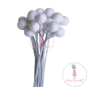 Hovedbilde 8 mm Round Styrofoam Buds