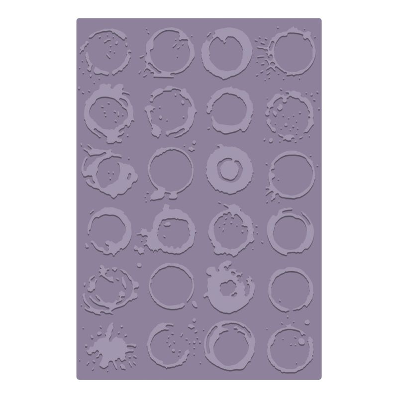 2D Texture Fades w/ A5 Embossing Folder Large Vault Ringer by Tim Holtz