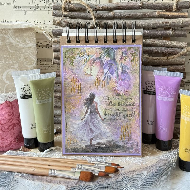 Blush & Lilac Essentials Acrylic Paint 6x35ml