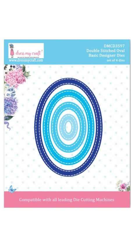Double Stitched Oval