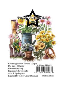 Hovedbilde Die-Cuts A7 Charming Garden ...