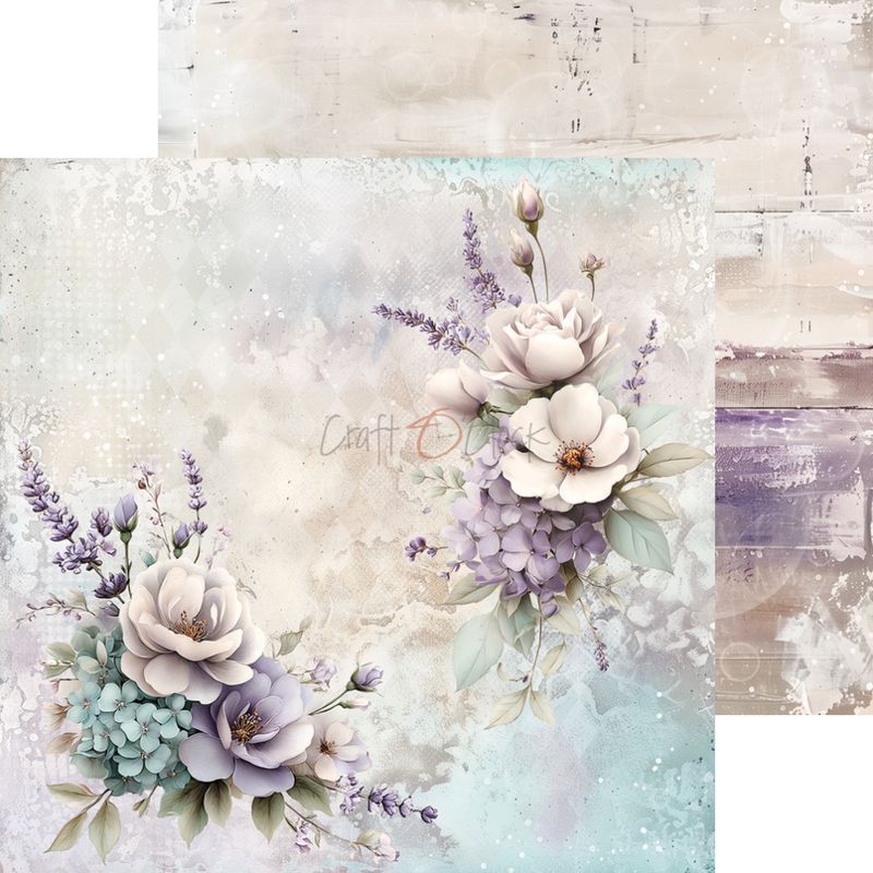 FLOWERS OF DELIGHT - 15,25X15,25CM