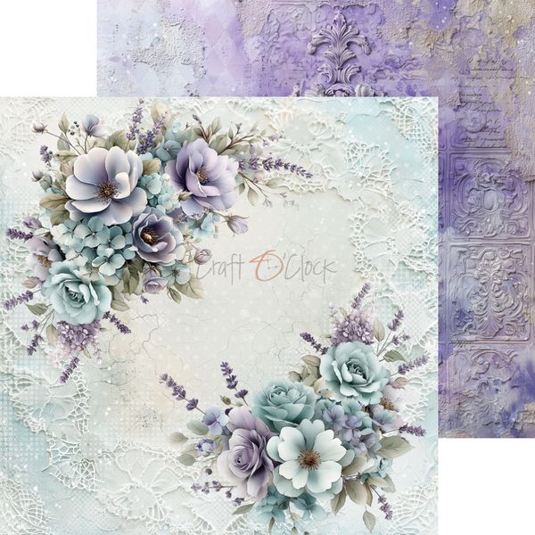 FLOWERS OF DELIGHT - 15,25X15,25CM