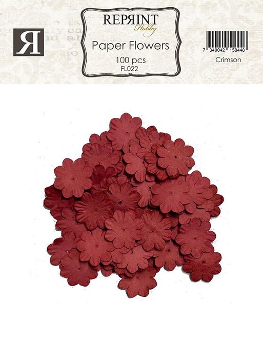 Hovedbilde Mini Pappersblommor - Crimson