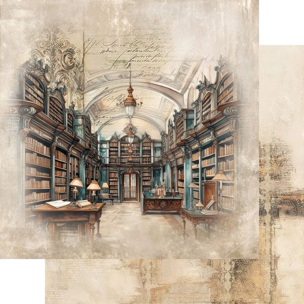  In the library 6X6