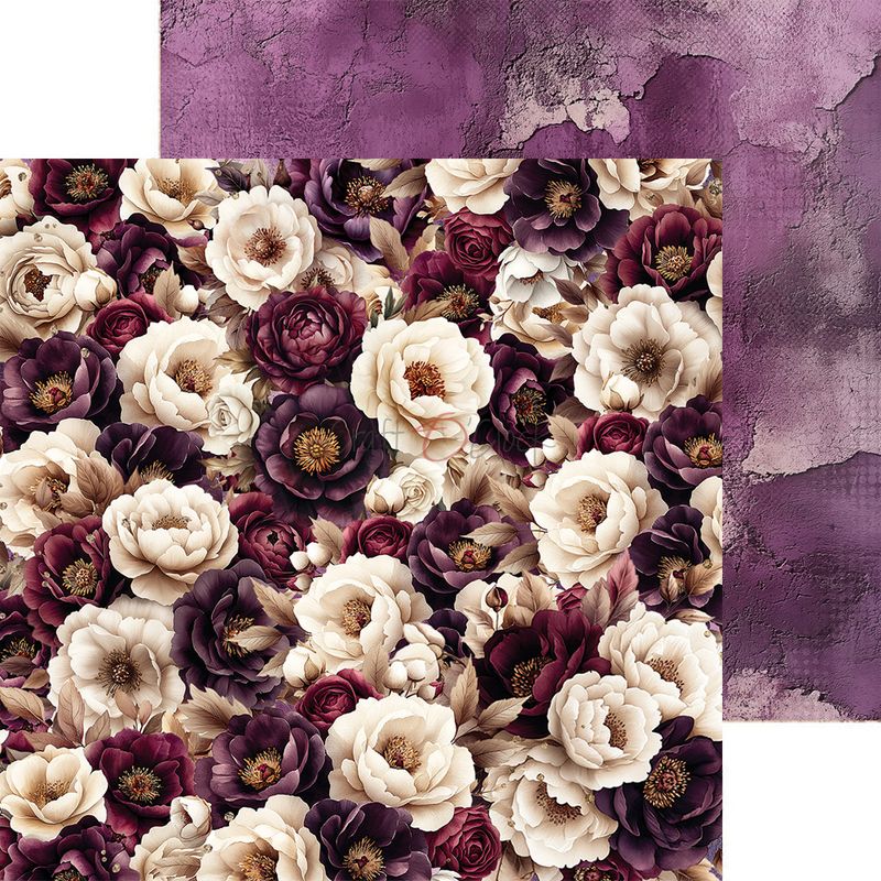 P L U M &  C A R A M E L - 1 5,2 5 x1 5,2 5 c m