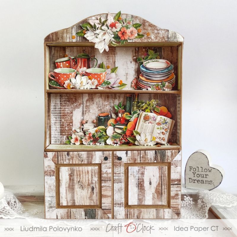 KITCHEN MODE - A SET OF PAPERS 8x8