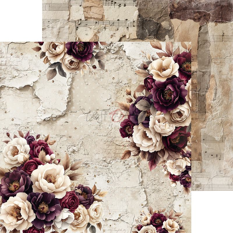 P L U M &  C A R A M E L - 1 5,2 5 x1 5,2 5 c m
