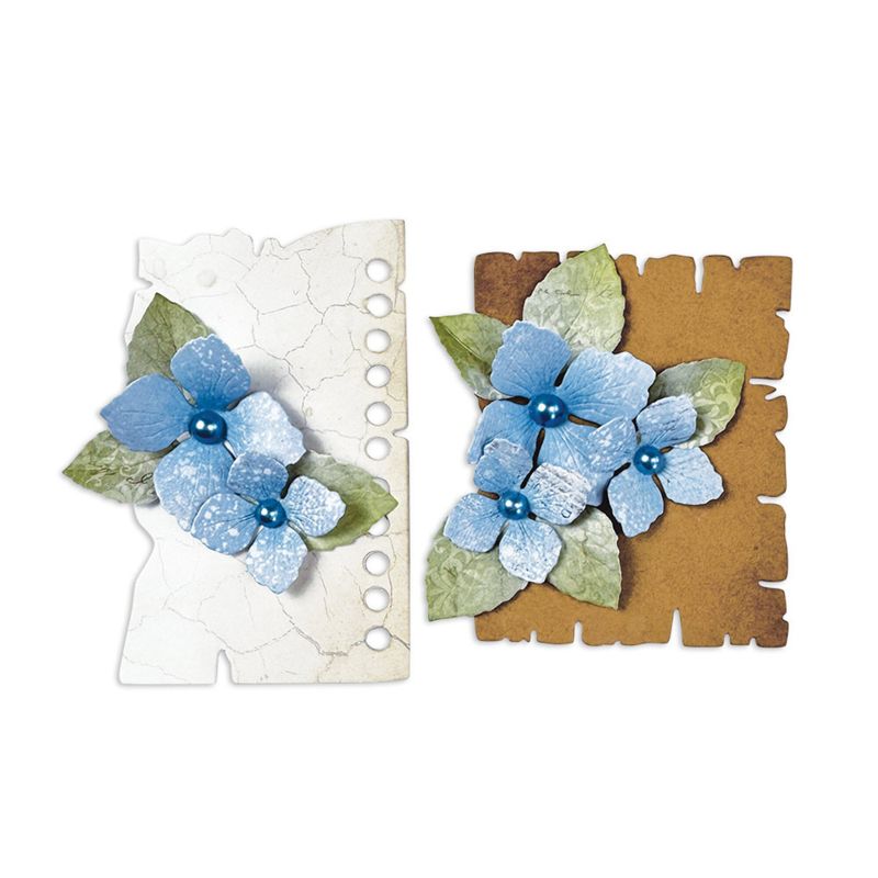 Quiet Days A6 Cutting Dies Notes and Flowers 