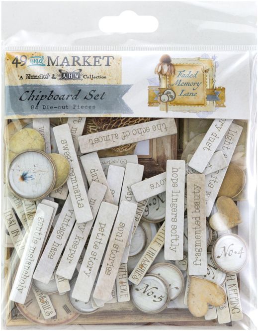 Hovedbilde Faded Memory Lane - Chipboard ...