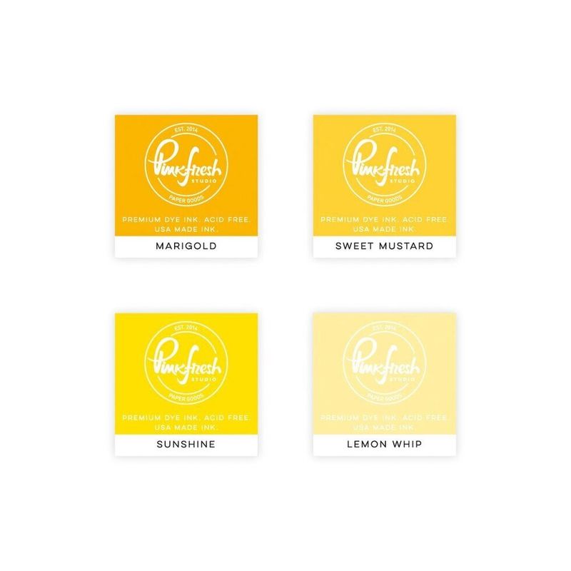 Premium dye ink cube pack : Rise and shine