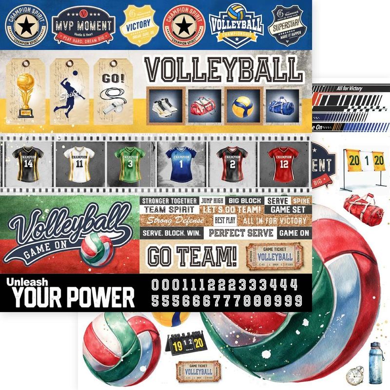 Volleyball - Memory Place Collection Pack 12