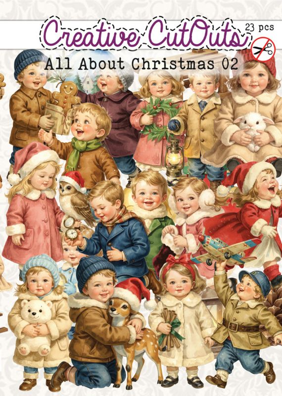 All About Christmas 02 Die-Cuts Creative CutOuts (23pcs)