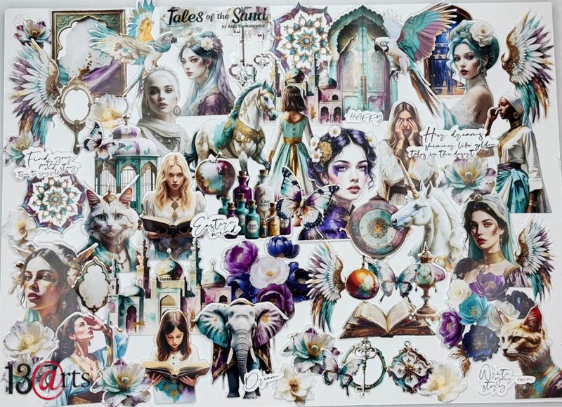 TALES OF THE SAND, Die cuts set