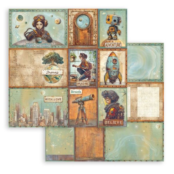 A New Beginning 8x8 Inch Paper Pack (Double Face)