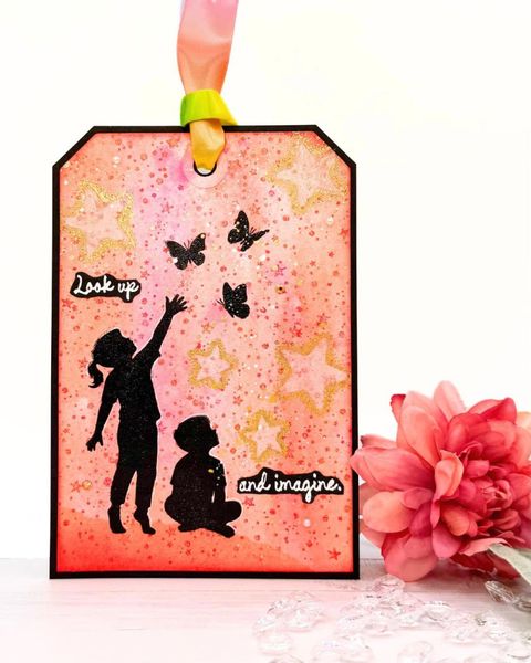 Hopes and Dreams 4x6 Inch Stamp Set Catch A Star by Mark Alexander 