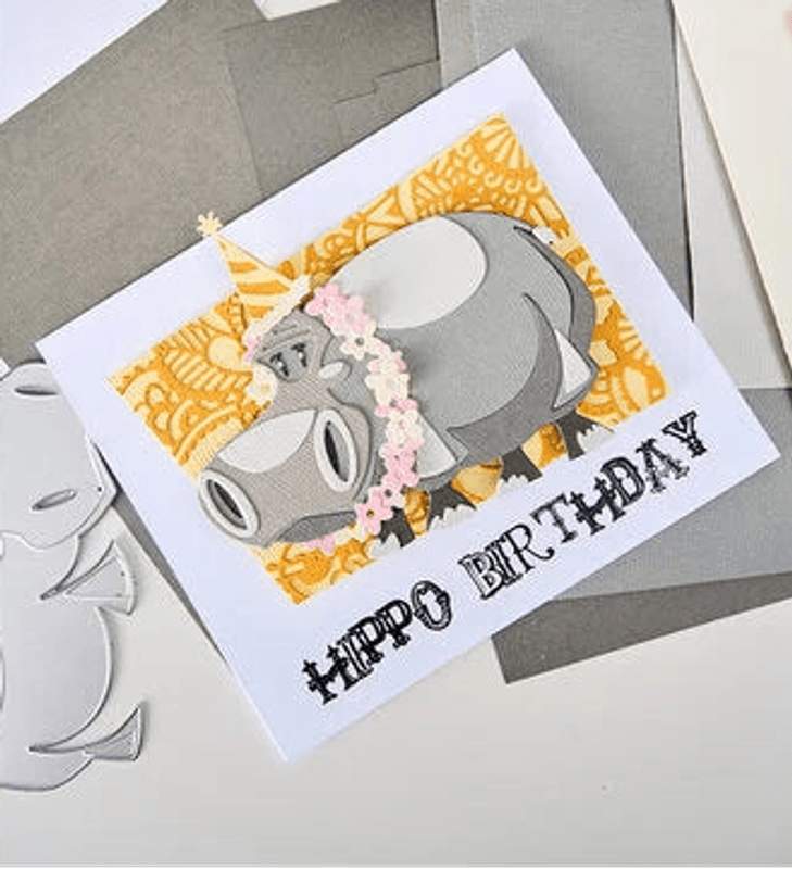 Thinlits Mini Colorize Die Bernice (8pcs) by Tim Holtz