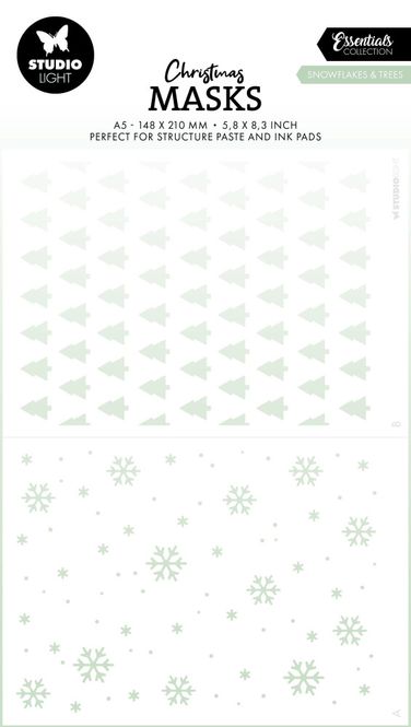 Hovedbilde Snowflakes & Trees Christmas ...
