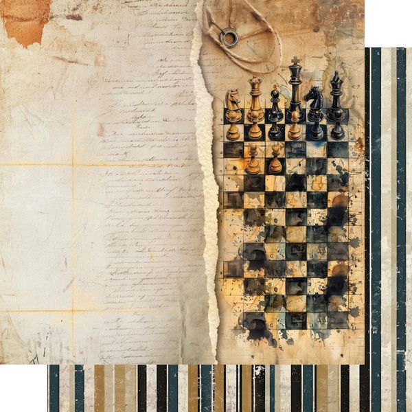 Alchemy of Art Paper Collection Adventure Men 30&times;30