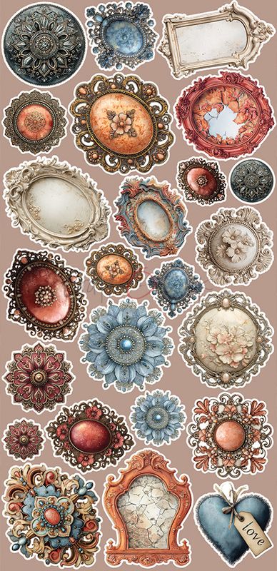 TIMELESS GRACE -EXTRAS set - FLOWERS