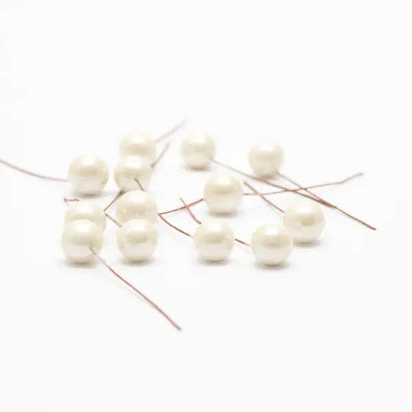 CH234 Pyntebær Hvit 12mm