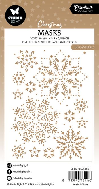 Hovedbilde Snowflakes Christmas Mask