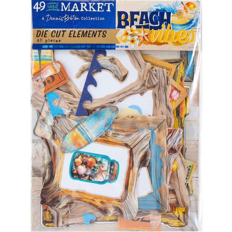 Beach Vibes - Die-Cuts Elements