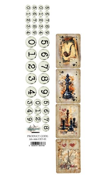 Adventure Men 01 -  Paper 30x5 cm – AA-AM-EXT-01