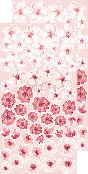 BASIC - FLOWERS - SET 08 - Pink