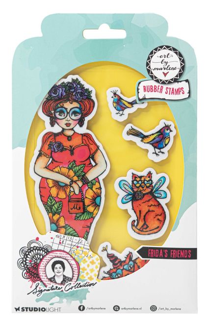 Hovedbilde Frida's Friends Cling Stamp 
