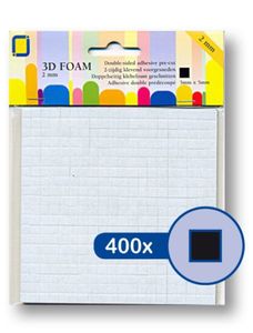 Hovedbilde 3D Foam Black 5 mm x 5 mm x 2 ...