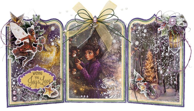 Fairy Glow Christmas Cutting Die