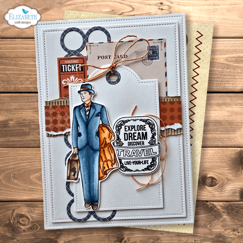 Rest & Relaxation Stamp and Die Set Let's Go! by Everyday Memories