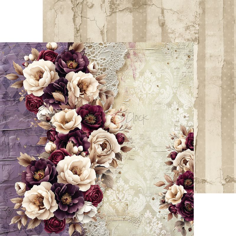 P L U M &  C A R A M E L - 1 5,2 5 x1 5,2 5 c m