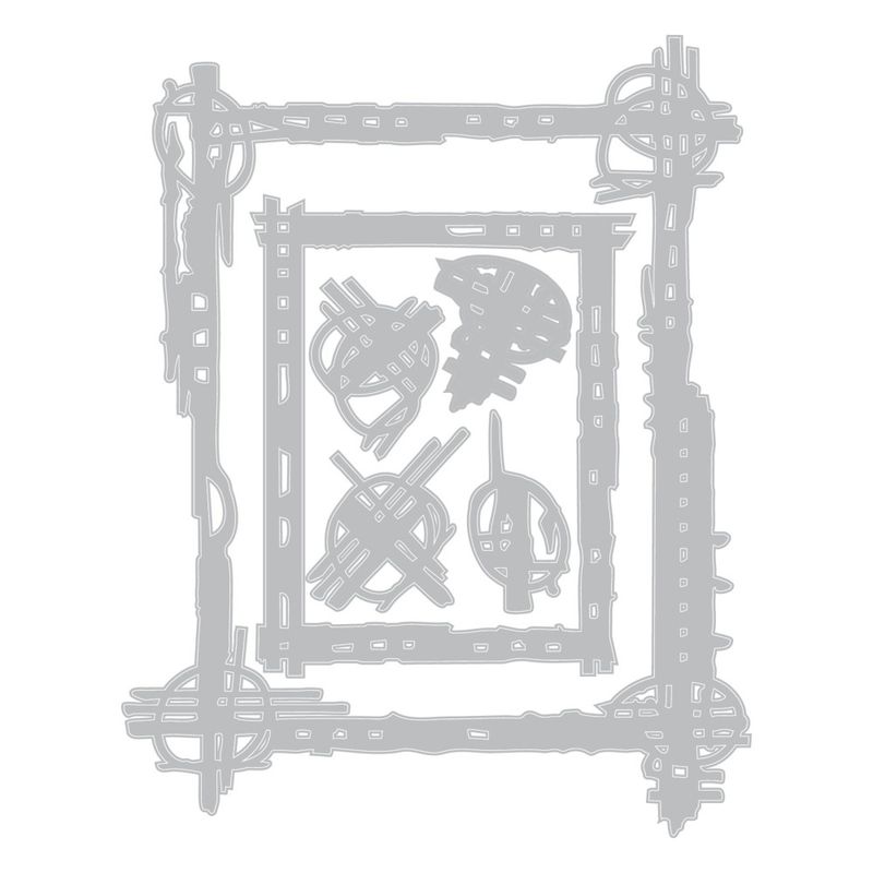 Sizzix - Tim Holtz - Thinlits Set Framed (6pcs)-  by Seth Apter 